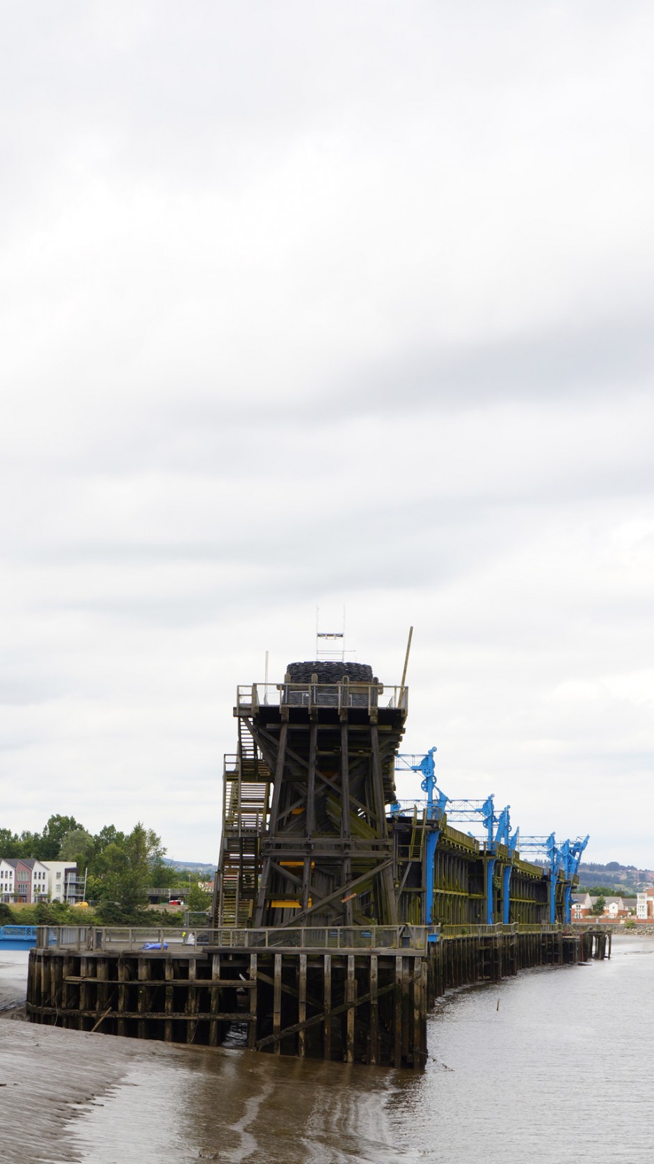 26. Scaffold goes up